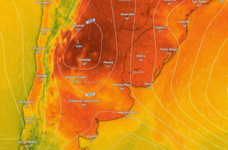 Hay alerta roja por calor extremo y naranja por tormentas para este lunes 24 de febrero: las provincias afectadas imagen-5