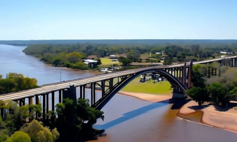 Intendentes de Campo Grande y El Soberbio viajan a Brasilia por puente binacional imagen-4