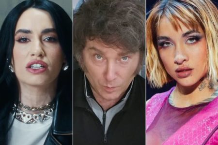 Milei atacó a María Becerra, la comparó con Lali Espósito y le puso un apodo imagen-9