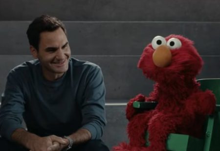 Roger Federer grabó una publicidad con Elmo y deslumbró con su actuación: “Los amo a los dos” imagen-9