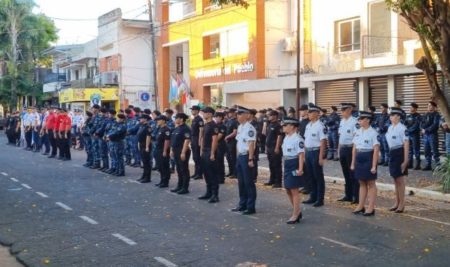 Homenaje y despedida con honores a Juan Carlos Núñez, bombero héroe de la Policía de Misiones imagen-6