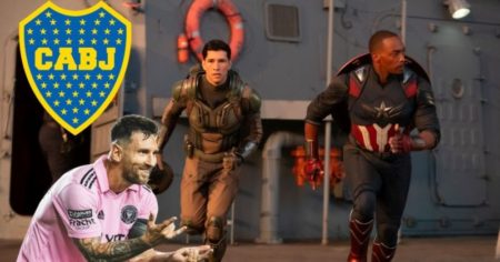 ¿Falcon y el Capitán América? De Boca y de Messi imagen-12