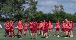 La decisión que tomó Gallardo con el plantel de River tras el triunfo en San Juan imagen-1