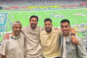 Lionel Messi en el Super Bowl: el crack argentino, invitado de lujo en Nueva Orleans imagen-4