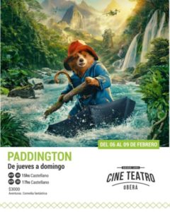 Esta es la cartelera del Cine Teatro Oberá del 6 al 9 de febrero imagen-3