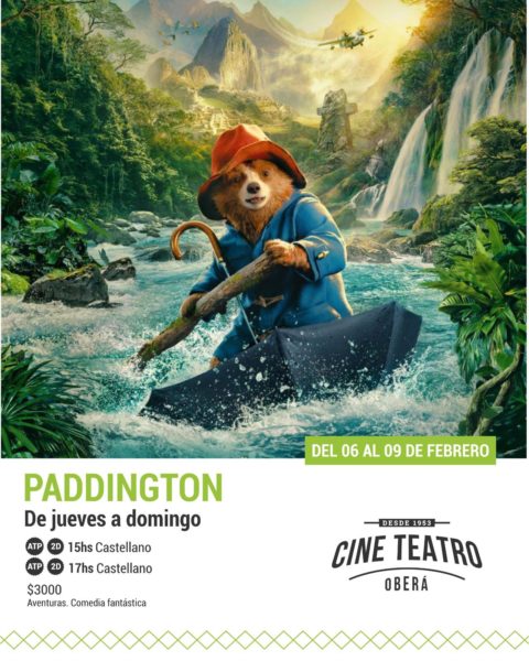 Esta es la cartelera del Cine Teatro Oberá del 6 al 9 de febrero imagen-76