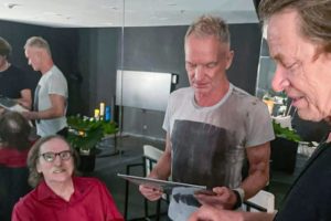 Alejandro Lerner y la intimidad del reencuentro de Sting con Charly García: la cena previa, la charla en camarines y el show de esta noche imagen-2