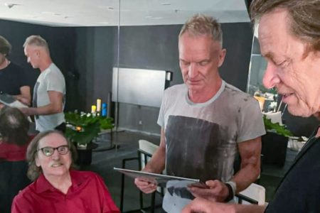 Alejandro Lerner y la intimidad del reencuentro de Sting con Charly García: la cena previa, la charla en camarines y el show de esta noche imagen-8