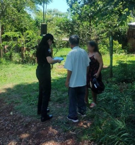 Abuelo desorientado fue resguardado por la policía que lo llevó con su familia imagen-10