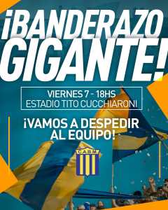 Banderazo para despedir a Mitre imagen-3