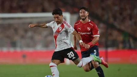 Casco, la buena alternativa de Acuña en River en medio de la novela de Esquivel - TyC Sports imagen-6