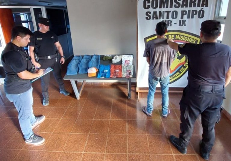 Detuvieron a un hombre por el robo a una tienda en Santo Pipó imagen-4