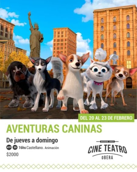 Cine Teatro Oberá: Te mostramos la cartelera del 20 al 23 de febrero imagen-17