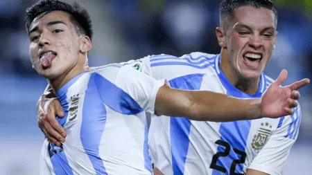 Selección Argentina Sub-20 venció agónicamente a Colombia y clasificó al Mundial: reviví lo mejor - TyC Sports imagen-6