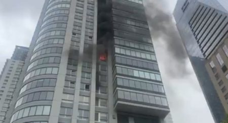 Incendio en un edificio de Puerto Madero: hay más de 100 evacuados imagen-16