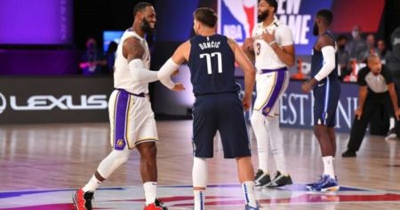 Lakers: Doncic y LeBron James o Messi y Maradona imagen-16