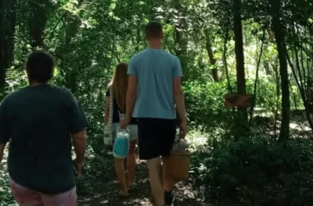 Esculturas de madera se exhiben en el jardín botánico de San Vicente imagen-11