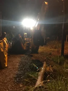 El frente de tormenta dejó sin energía a Candelaria y hubo cortes en varias localidades imagen-3