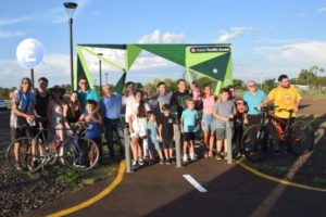 Stelatto encabezó la puesta en valor del circuito de ciclovías del Parque de la Ciudad imagen-2