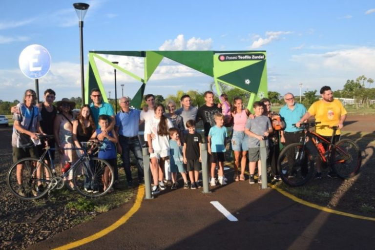 Stelatto encabezó la puesta en valor del circuito de ciclovías del Parque de la Ciudad imagen-5