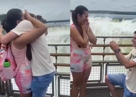 Romántico compromiso: le propuso matrimonio a su pareja en la Garganta del Diablo imagen-8