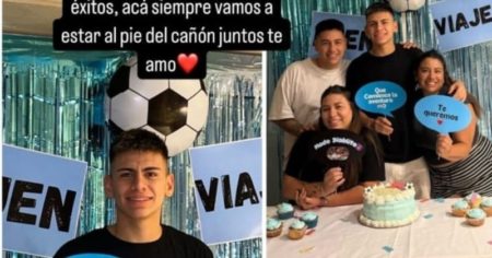 La despedida íntima del Diablito Echeverri antes de irse al Manchester City imagen-14