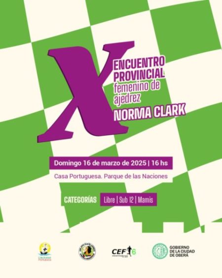 X° Edición del Encuentro Provincial Femenino de ajedrez “Norma Clark” 2025 | OberaInside.com.ar La Noticia Junto a VosX° Edición del Encuentro Provinc... imagen-8