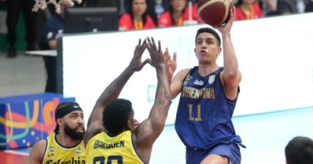 La sonrisa de despedida de la Selección Argentina de básquet: triunfo ante Colombia y ganador de su grupo rumbo a la AmeriCup 2025 imagen-14