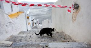 Santorini, desolada: el temor de las familias por los sismos dejó desierta a la paradisíaca isla griega imagen-2