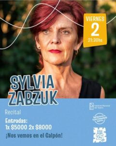 Sylvia Zabzuk presenta «Canto Luz»: música, poesía y estreno en una noche especial imagen-75