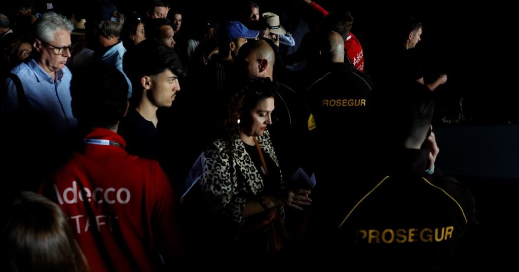 Masters 1000 de Madrid: se suspendió la jornada del lunes por un apagón masivo en Europa imagen-47