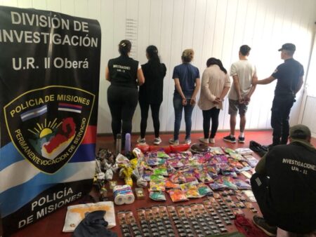 Capturaron a el clan de mecheros conocido como «Alvarez» integrado por tres mujeres y un hombre imagen-94