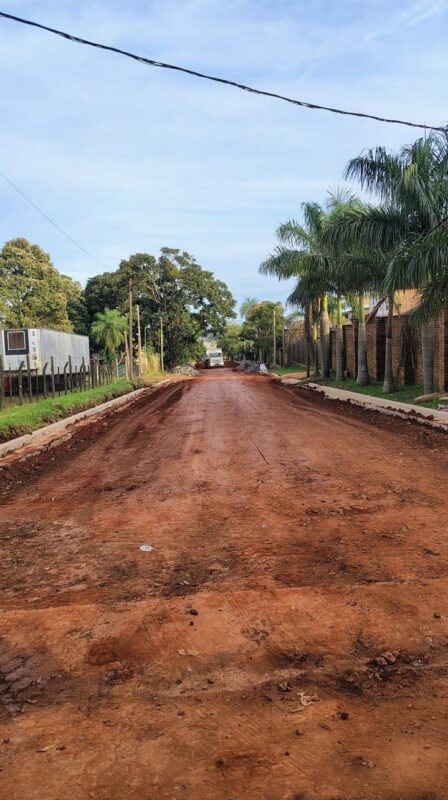 Cordón cuneta y empedrado: Finalización de las obras en calle Haití imagen-108