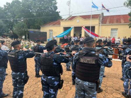 La Unidad Regional VI celebró el Acto por el 169 Aniversario de la Creación de la Policía de la Provincia de Misiones en San Javier. imagen-69