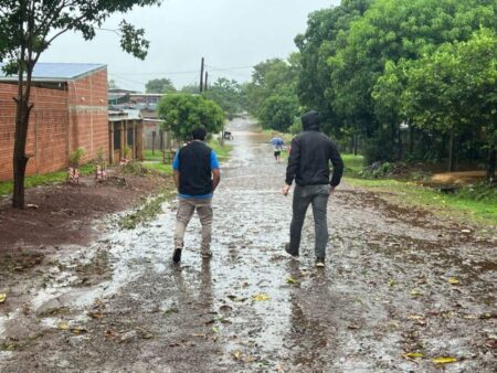 Vigo inspeccionó el funcionamiento de los trabajos hidráulicos durante el temporal imagen-13