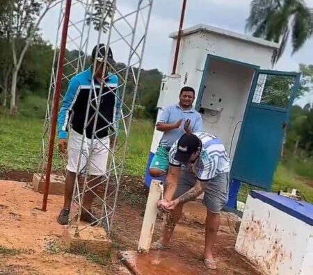 Eldorado: Nuevo tanque de agua potable en funcionamiento beneficiará a tres barrios de la ciudad imagen-126