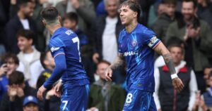 Video: el gol de Enzo Fernández al Liverpool a los dos minutos del partido imagen-3