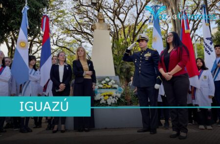 Iguazú conmemoró el 25 de Mayo con un acto patrio en la Plaza San Martín imagen-117