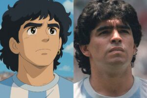 Cómo se vería Diego Maradona en el “modo Studio Ghibli” de ChatGPT imagen-3