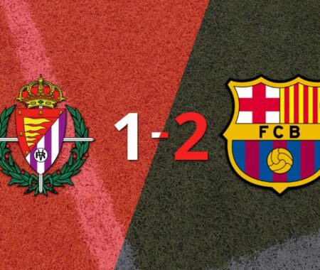 Barcelona le dio vuelta el partido a Valladolid con un 2-1 imagen-6
