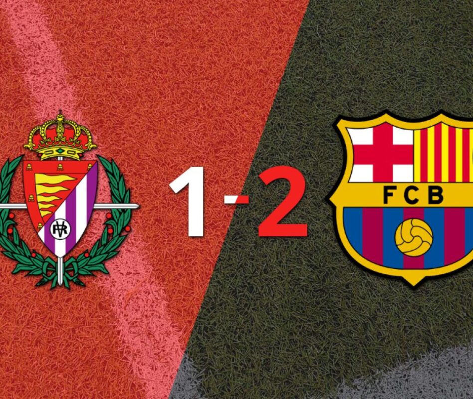 Barcelona le dio vuelta el partido a Valladolid con un 2-1 imagen-49