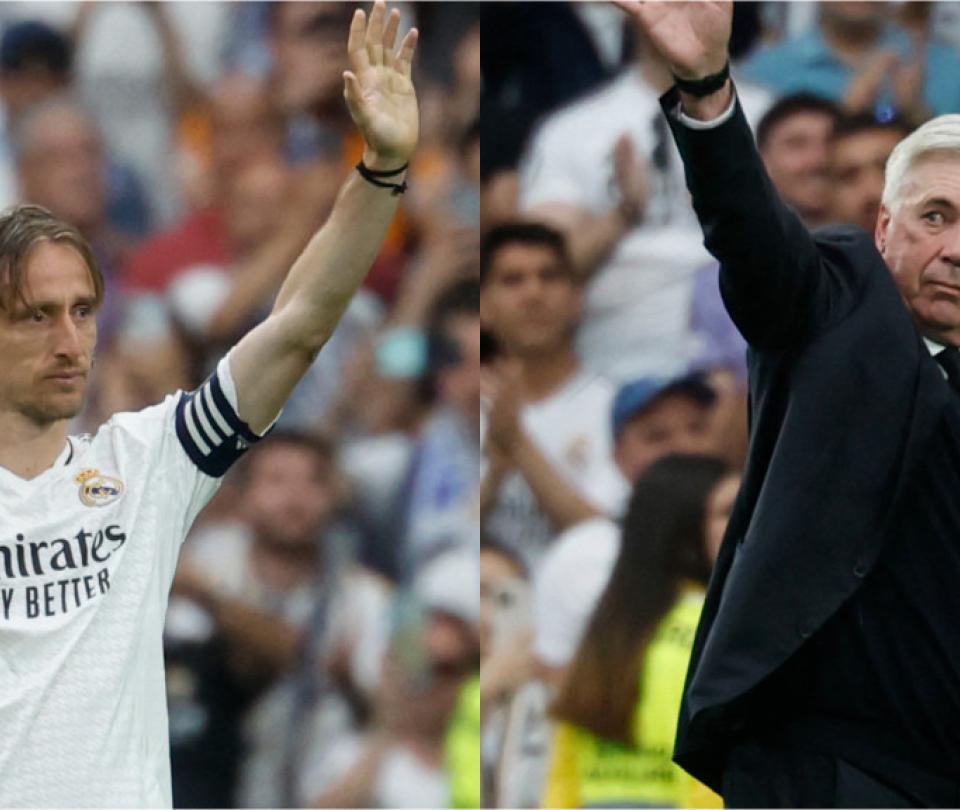 Emotivo adiós a Ancelotti y Modric del Madrid: ovación en el Bernabéu imagen-42