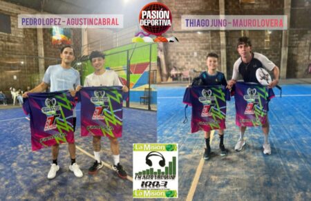 Pádel, las duplas Pedro López/ Agustín Cabral y Thiago Jung/ Mauro Lovera fueron los ganadores del primer torneo en complejo Dido`s imagen-67