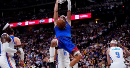 Playoffs NBA: otro mazazo de los Nuggets a los Thunder y descuento de los Cavaliers ante los Pacers imagen-14