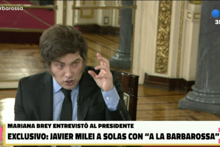 Milei sigue a los insultos por Ficha Limpia imagen-7