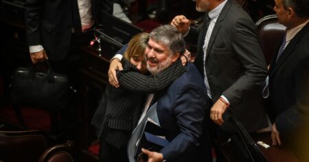 El Senado rechazó Ficha Limpia: los kirchneristas celebraron en el recinto con abrazos y aplausos imagen-18