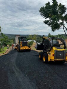 Nuevas calles asfaltadas para Panambí, con Pavimento Urbano de la DPV imagen-1