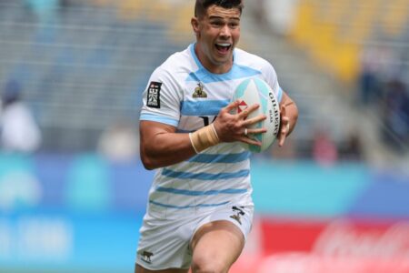 Los Pumas 7s se tomaron desquite, eliminaron a Francia y están en la final del Seven de Los Angeles imagen-10