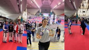 Taekwondo: Gisela Larrosa se consagró subcampeona panamericana en Chile y logró el oro por equipos imagen-12