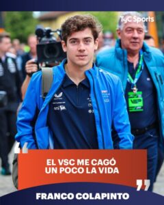 Franco Colapinto analizó su rendimiento y reveló el factor que complicó la carrera de Alpine en el GP de Imola imagen-1